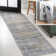 Sarok Ornate Medallion Machine-Washable Gray/Mustard Rug