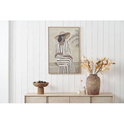 Wrapped Canvas Painting