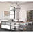 Elway 7 - Light Dimmable Kitchen Island Modern Linear Chandelier-1346109433