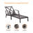 SeeHill Pool Lounge Chair, Aluminum Outdoor Chaise Lounge with Thick Cushion, Outdoor Lounger Pool Furniture with 6-Position Adjustable Backrest, Patio Lounge Chair for Outside, Deck-959155902