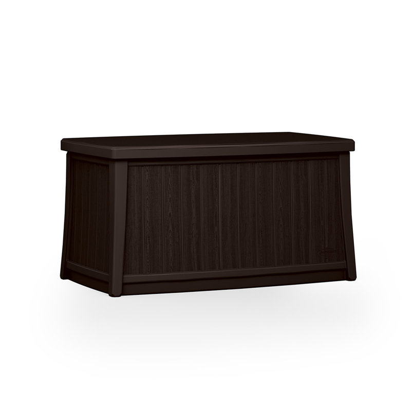 Suncast® Coffee Table with Storage, Brown / Java