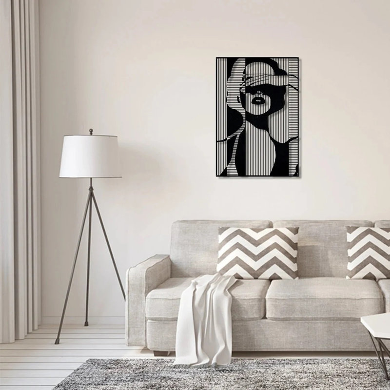 Handmade Glam People Wall Decor