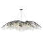 Lustre unique à niveaux 24 lumières avec détails en cristal Montriel-50654276