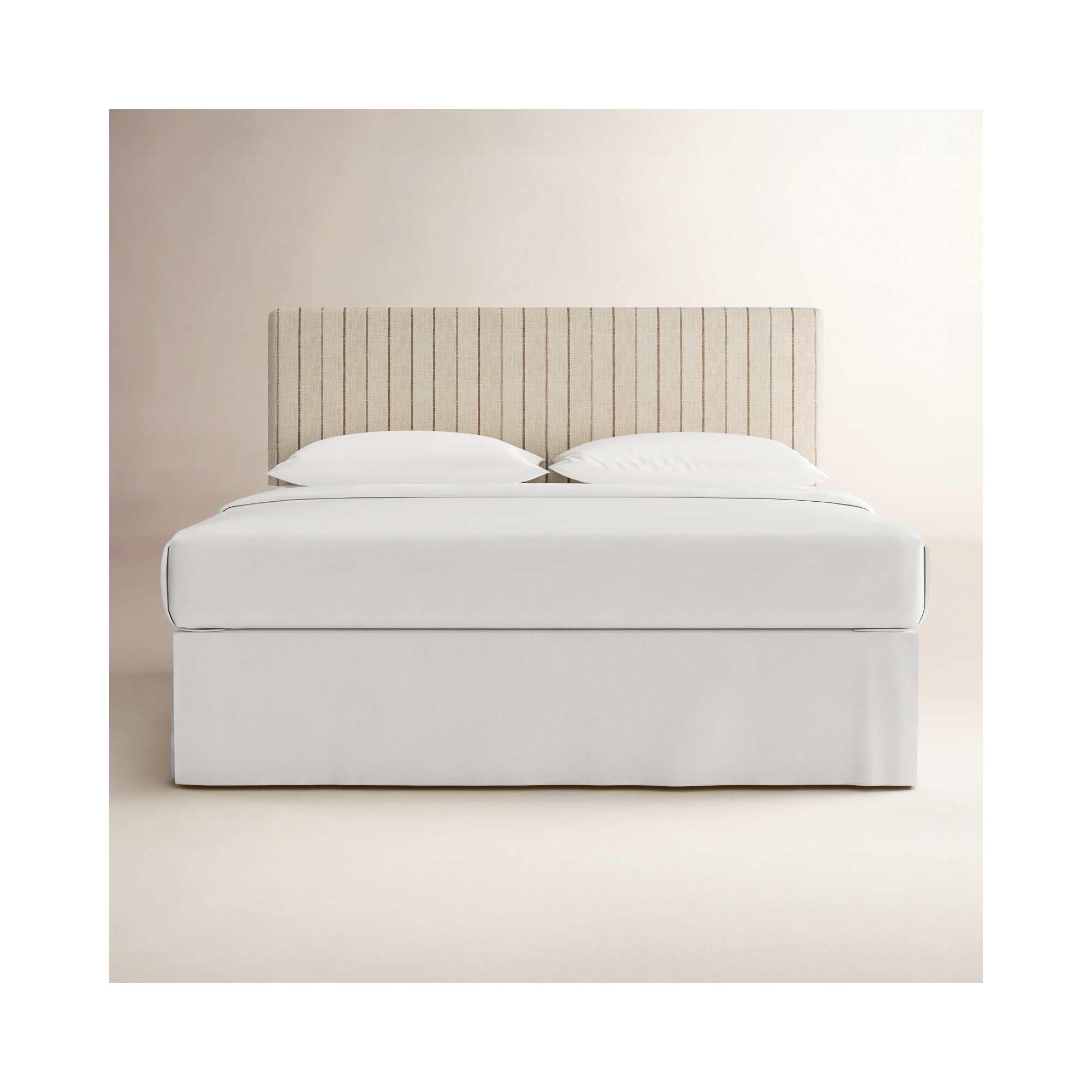 Eisley Upholstered Panel Headboard, Painted Atomic Checkered, King