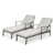 Gray Cushion/Brown Frame selected