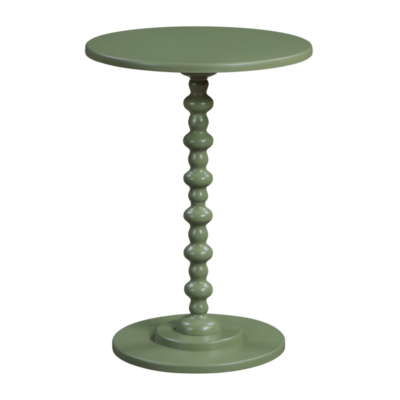 Table de bout Pettegrow Spindle, Vert sauge foncé