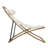 2-Pieces Rattan-Wrapped Patio Chair with Adjustable Backrest-1153813268