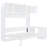 White Space - Saving Queen Size Wall Bed With Hydraulic Mechanism, Desk, And Storage For Small Spaces In Home Mounted Shelves, 600 Lbs Capacity Living