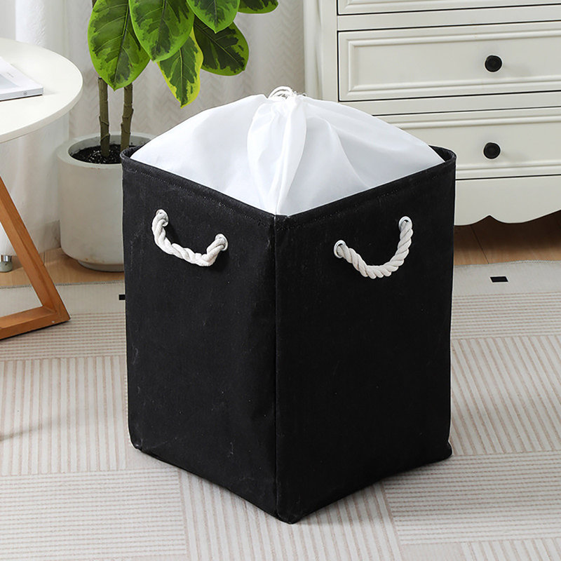 Irregular Triangular Corner Foldable Storage Bucket  Laundry Basket And Home Textiles Foldable Corner Laundry Basket 4 Color Fabric Hamper With Handles