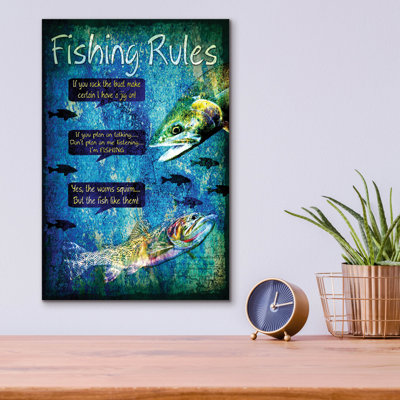 " Fishing Rules " by Lightbox Journal