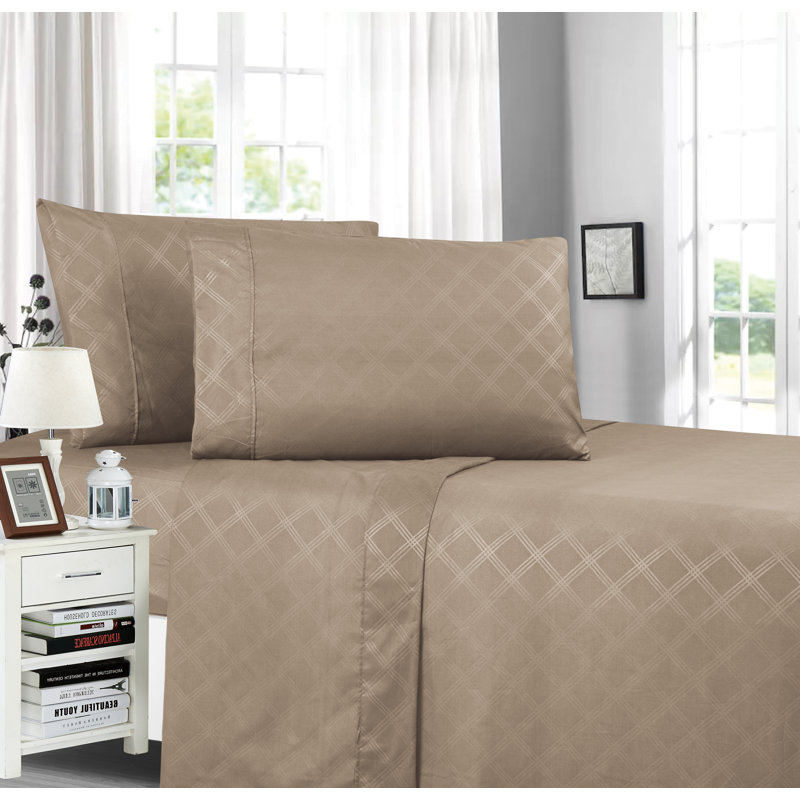 Microfiber Sheet Set, Chocolate, Full