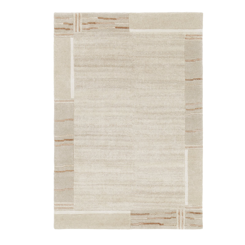 Wool Hand Knotted Area Rug, Rectangular 70 x 140 cm