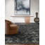Queens Hand Knotted Wool Area Rug in Denim/Ivory/Gray-739553212