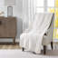 Journey Oversized Quilted Throw with Scalloped Edges-614729651