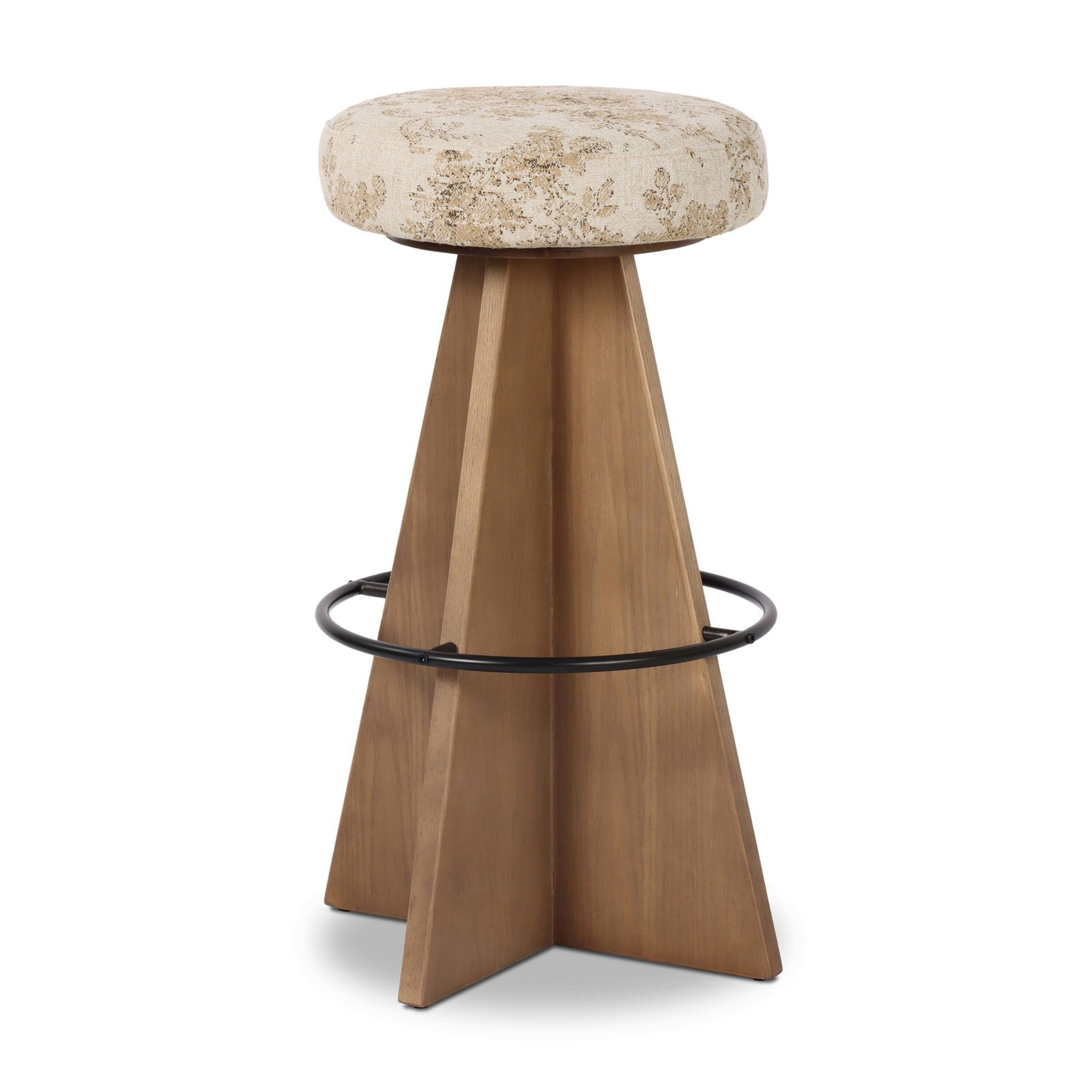 Vega Swivel Bar and Counter Stool, Brown, Fallingbrook Natural, Bar Stool (31" Seat Height)