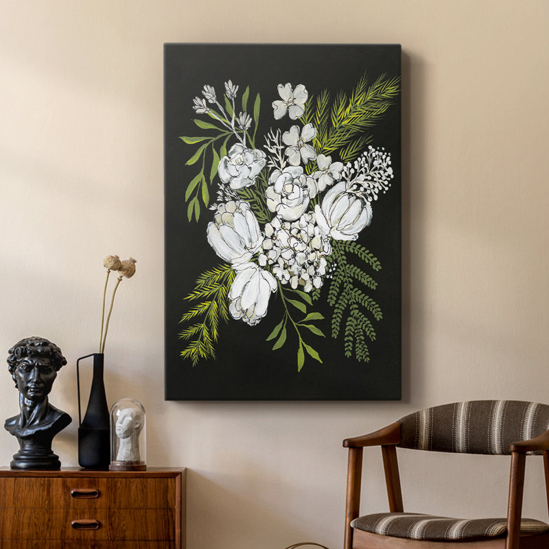 Alabaster Bouquet II - galerie sur mesure Cavas, H 36 po x l 24 po