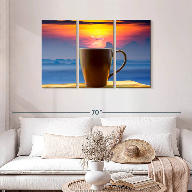 Yarlin Good Morning Coffee, H 28 po x l 45 po