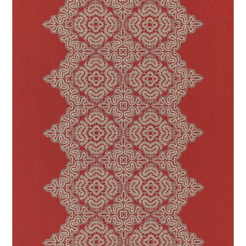 La Boheme Josephine Fabric, Carnelian