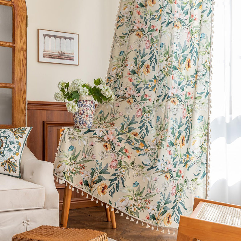 Curtain Panel Pair, 132.08cm Width  x 160.02cm Drop