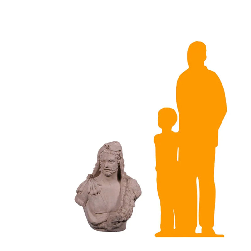 Statue buste Hercules