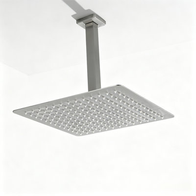 16-Inch High-Pressure Rain Shower Head With Shower Arm