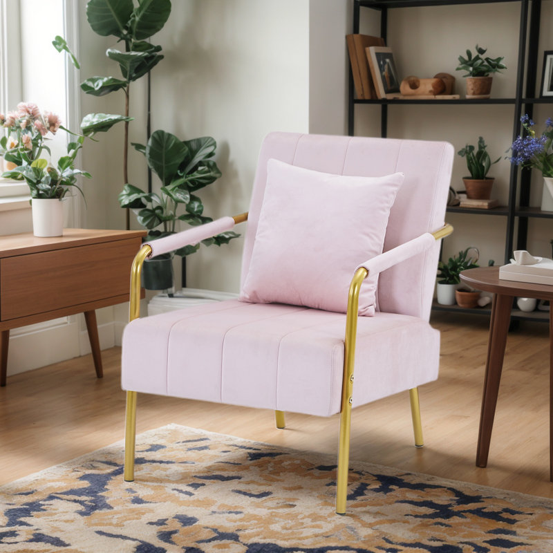 Fauteuil d'appoint Ernst, Rose