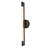 Tortora 1-Light Morden Integrated Rope LED Wall Sconce in Matte Black