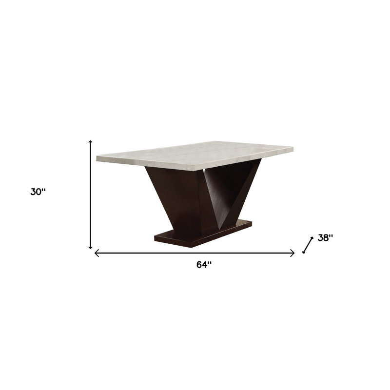 Finau Marble Top Dining Table