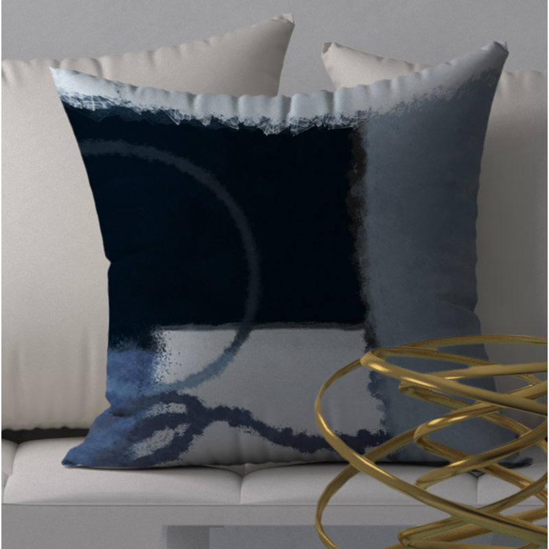 Housse de coussin décorative carrée « Treasure » effervescent, H 24 po x l 24 po