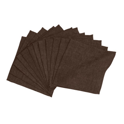 100% Pure Linen Cocktail Napkins - Athena