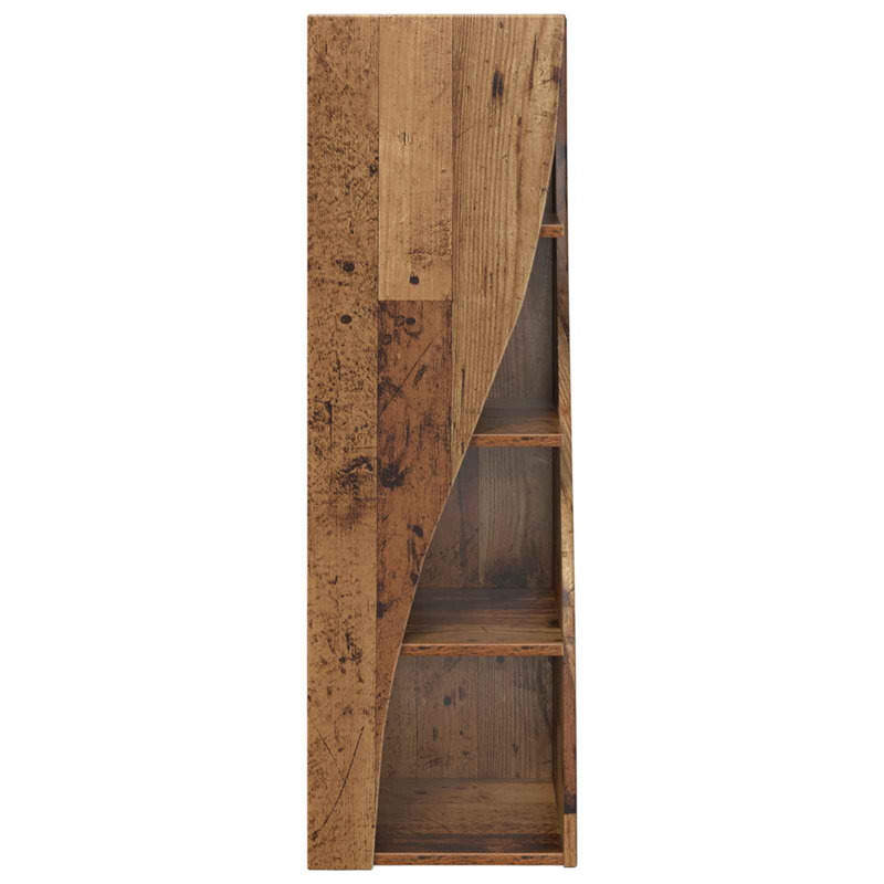 Engineered Wood Standard Accent Cabinet, Old Wood
