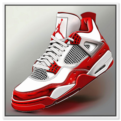 Stylish Street Sneaker Canvas Sneaker Head Prints by Art Remedy