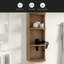 12" Bathroom Wall-Mounted Storage Rack, Float Mounting Design-1385893127