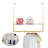Dareld Wall Mounted Clothing Display Rack