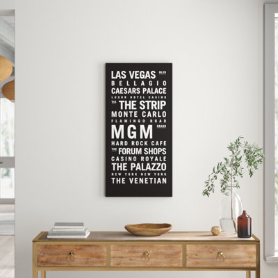Tram Scrolls - Wrapped Canvas Print