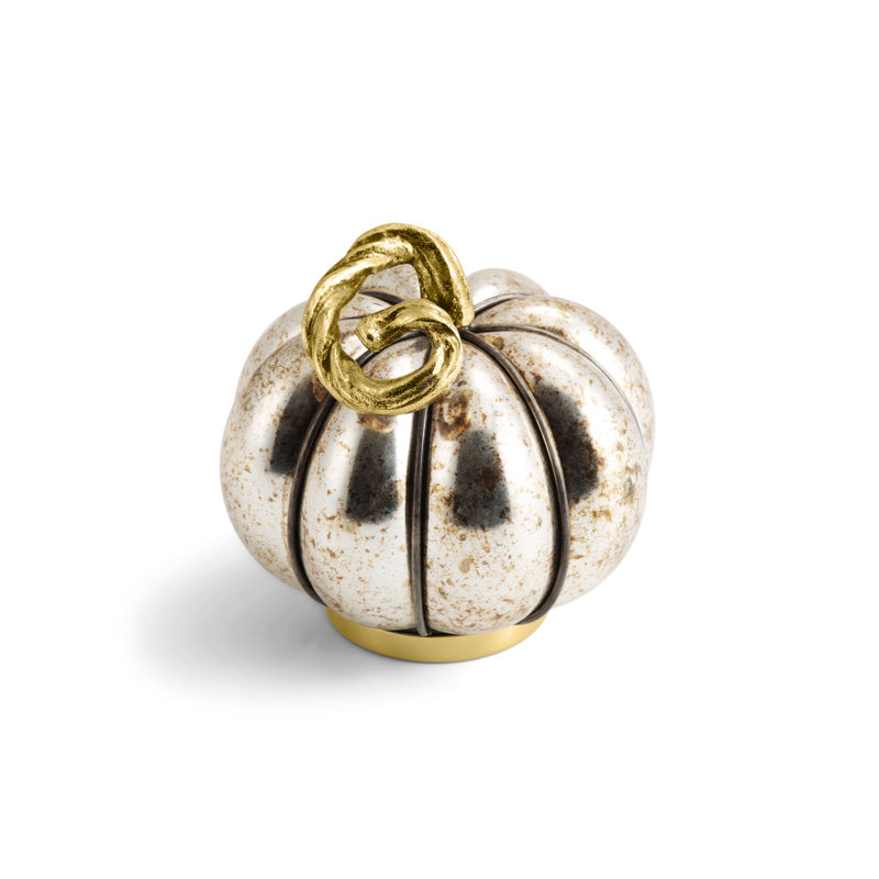 Seasonal Glass Pumpkin