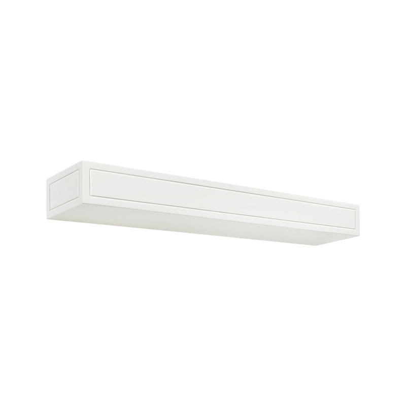 Tablette de manteau de cheminée The Sarah, 72 po, Blanc