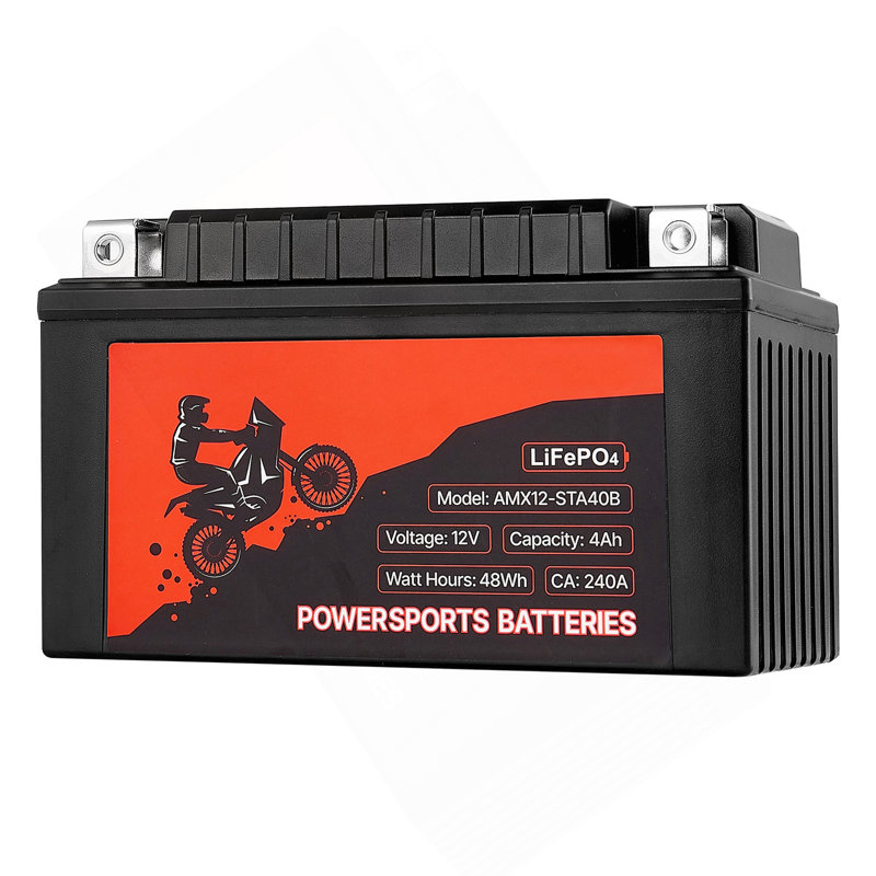 Batterie pour motocyclette 12V 4Ah YTX12-BS