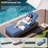 Pecofarm All-Weather Wicker Rattan Outdoor Chaise Lounge With 5" Thick Cushion, 5-Position Adjustable Patio Recliner-456471781