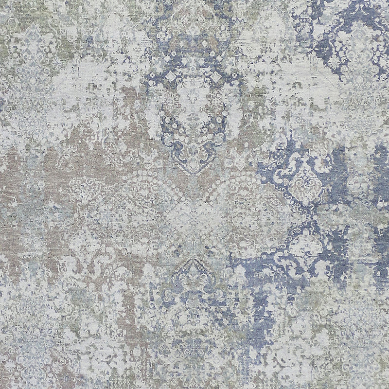Shorthill Hand Knotted Wool Area Rug, Rectangle 2' x 3'