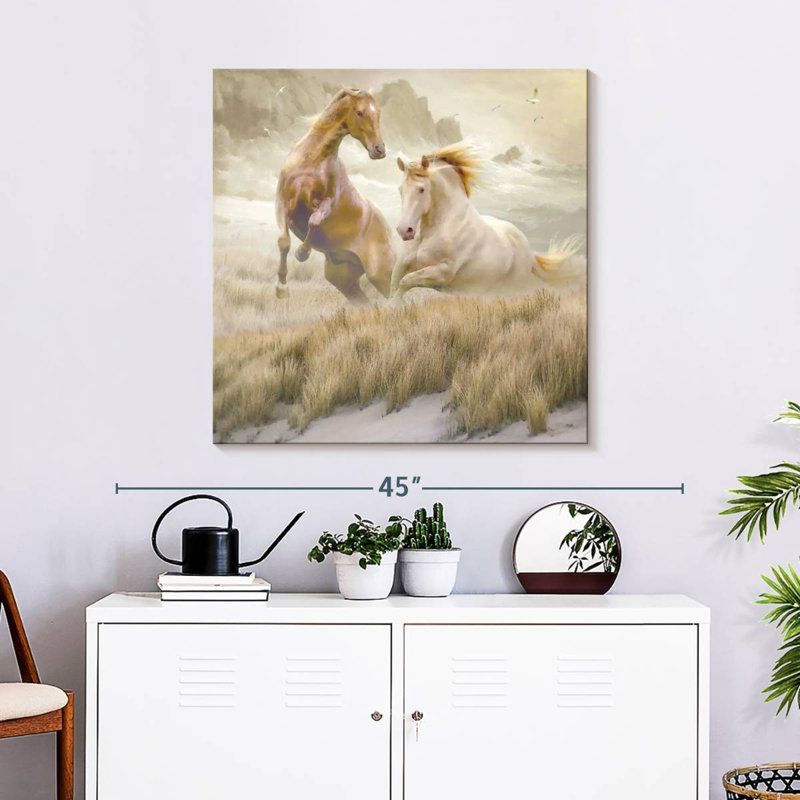 Crowle Equine Exuberance, 30" H x 30" W