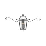 Nouvvelle Outdoor Wall Mount Lantern with Scroll