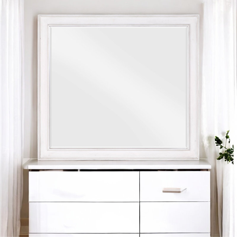 Miroir transitionnel exquis avec attrait captivant et allure rustique