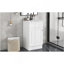 Meuble-lavabo 18 po avec lavabo, meuble-lavabo avec tablette de porte et tablette réglable, blanc-1680468937