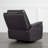 Puspha 37'' W Modern Vegan Leather Swivel Manual Recliner-606100670