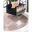 Tapis brun clair à motif géométrique Uptown-26608373