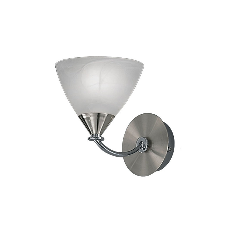 Millstone Sconce, Brushed Nickel