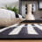 Del Norte Flatweave Striped Indoor Rug-245391785