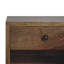 Apalachin 30cm W Solid Wood Bedside Table