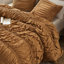 2 pièces d'édredon simple / simple TG, style champêtre français, literie romantique, microfibre brossée, toute chaleur, standard 100, lavable à la machine, et taies décoratives, toutes douillettes,-124957790-124957791
